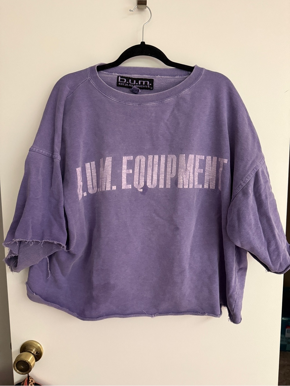 Vintage BUM Equipment Lavender Muscle Shirt